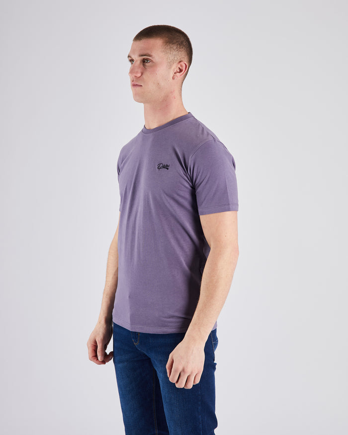 Basic Caden O Neck Tee Sea Grape