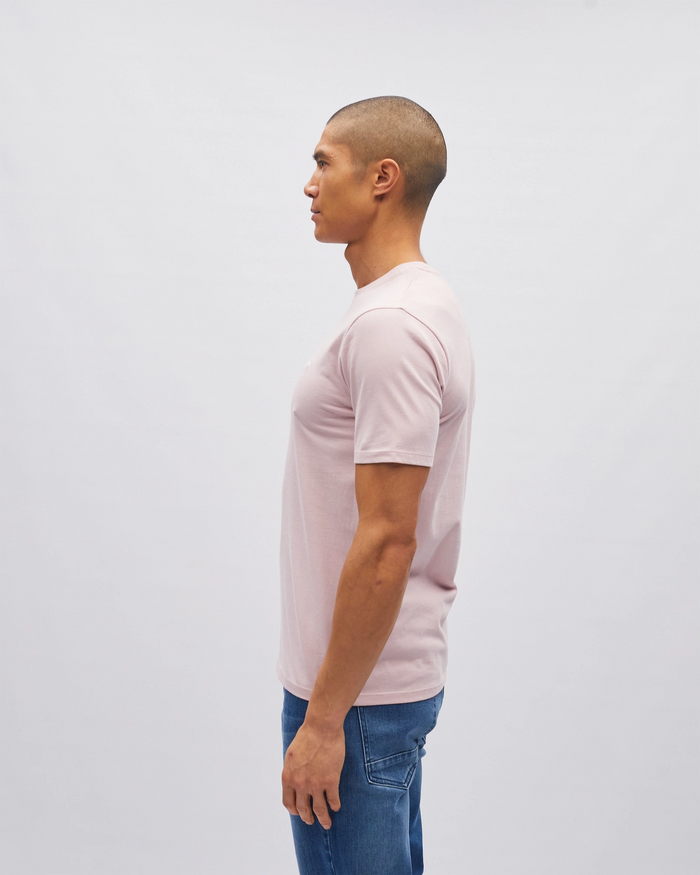 Basic Caden O Neck Tee Candy Floss