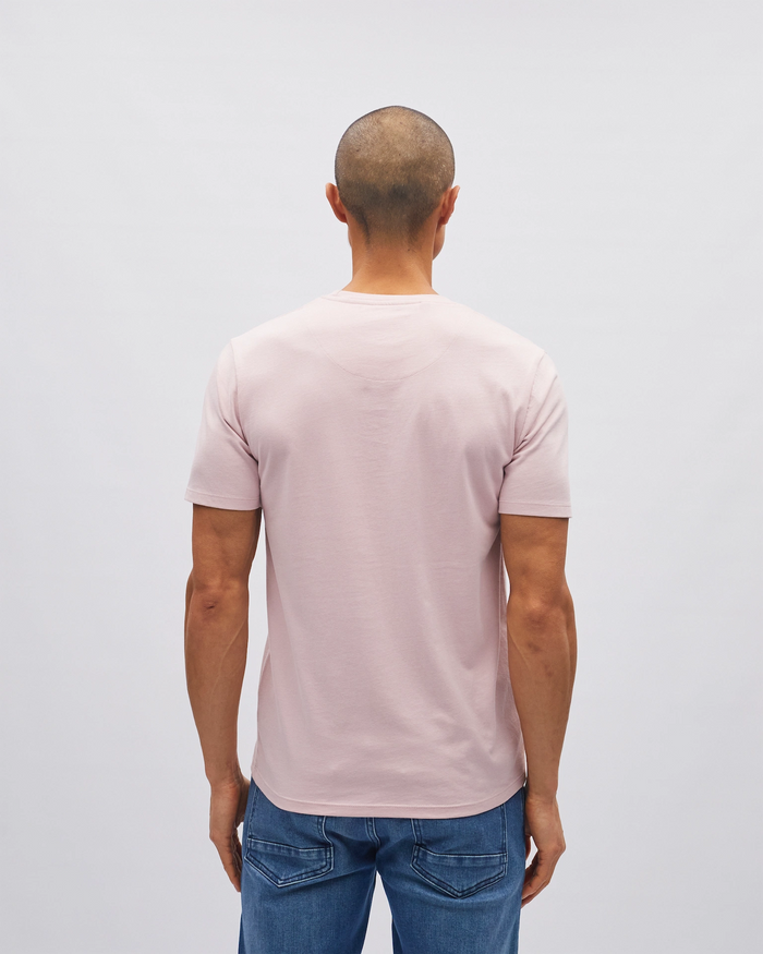 Basic Caden O Neck Tee Candy Floss