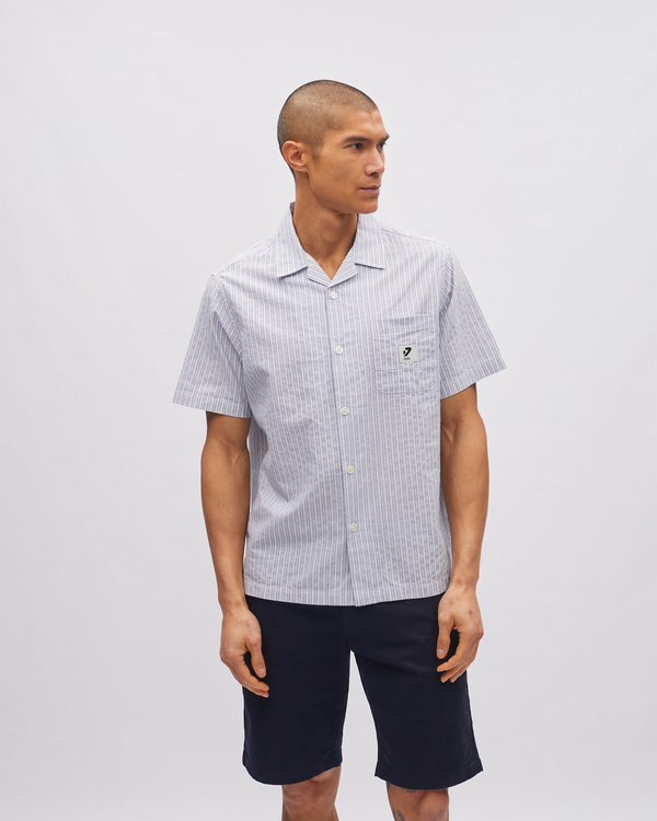 Camden SS Shirt League Blue