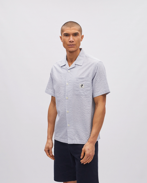 Camden SS Shirt League Blue