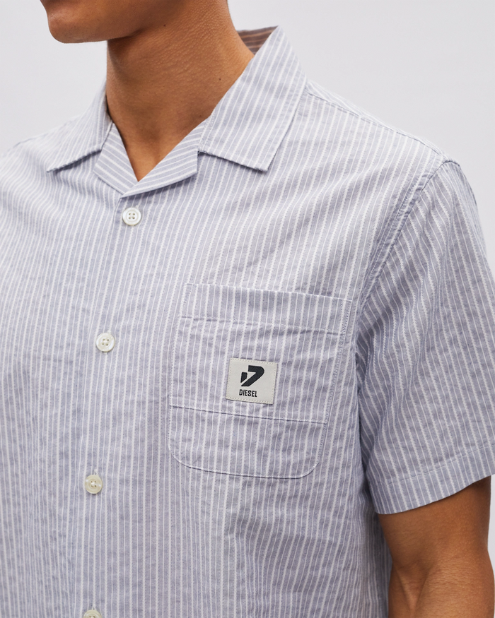 Camden SS Shirt League Blue