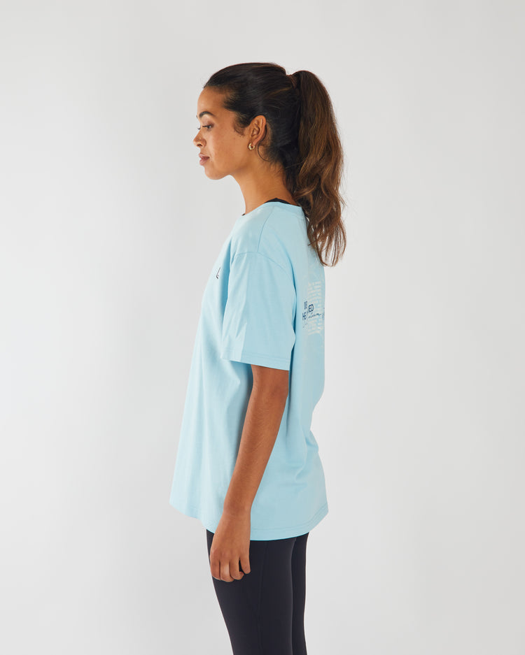 Carey Tee Cool Blue