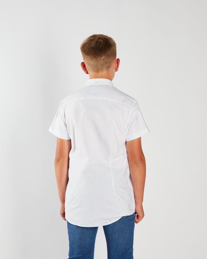 Casey Oxford Shirt White