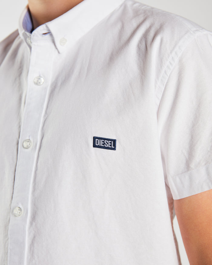 Casey Oxford Shirt White