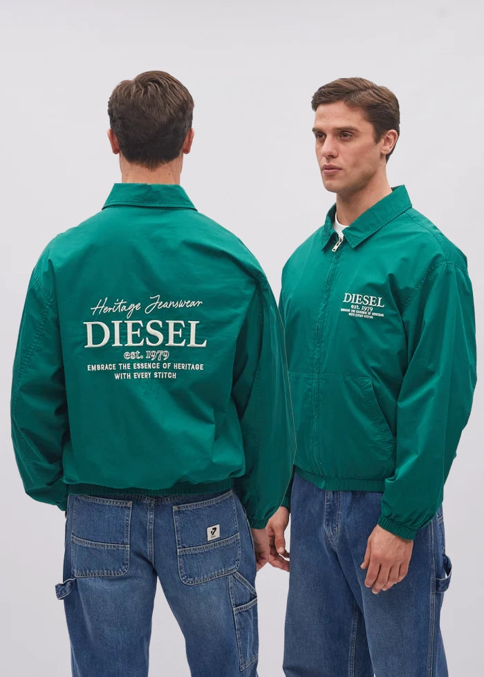 Chester Full Zip Woodland Green
