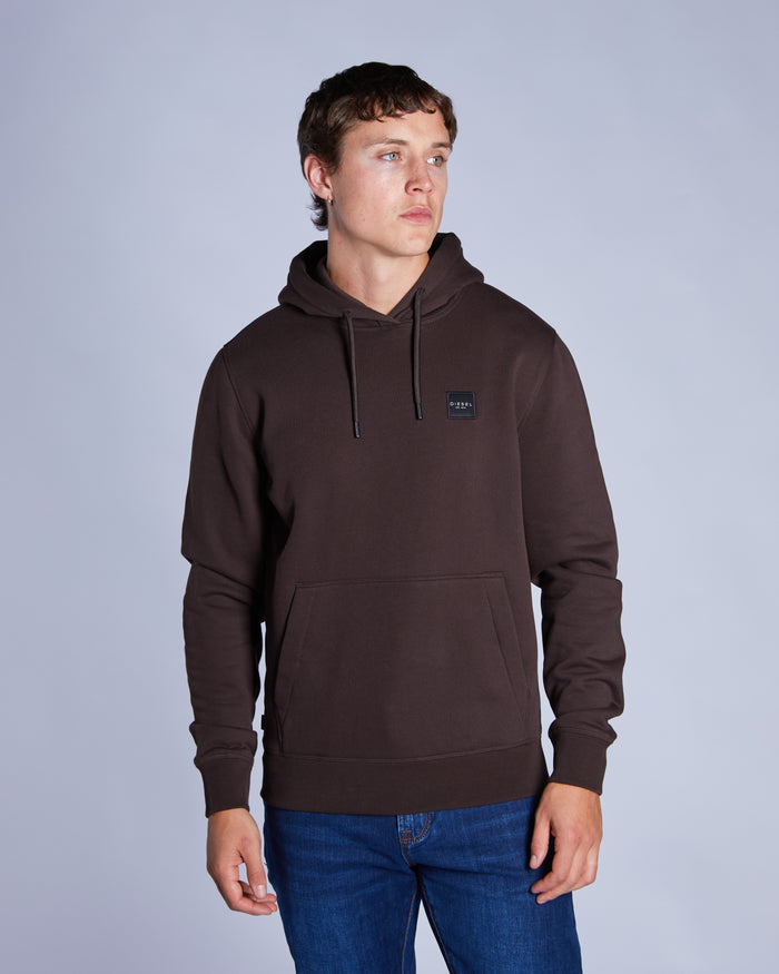Dakota Hoodie Dark Chocolate
