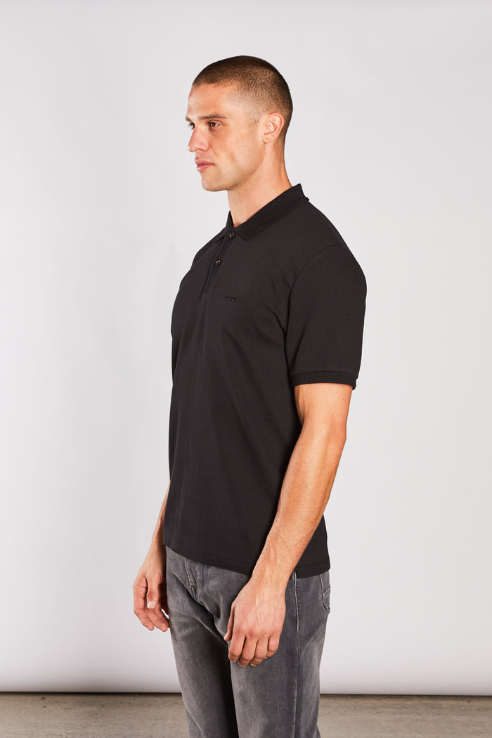 Dan Polo Shirt Black Tar