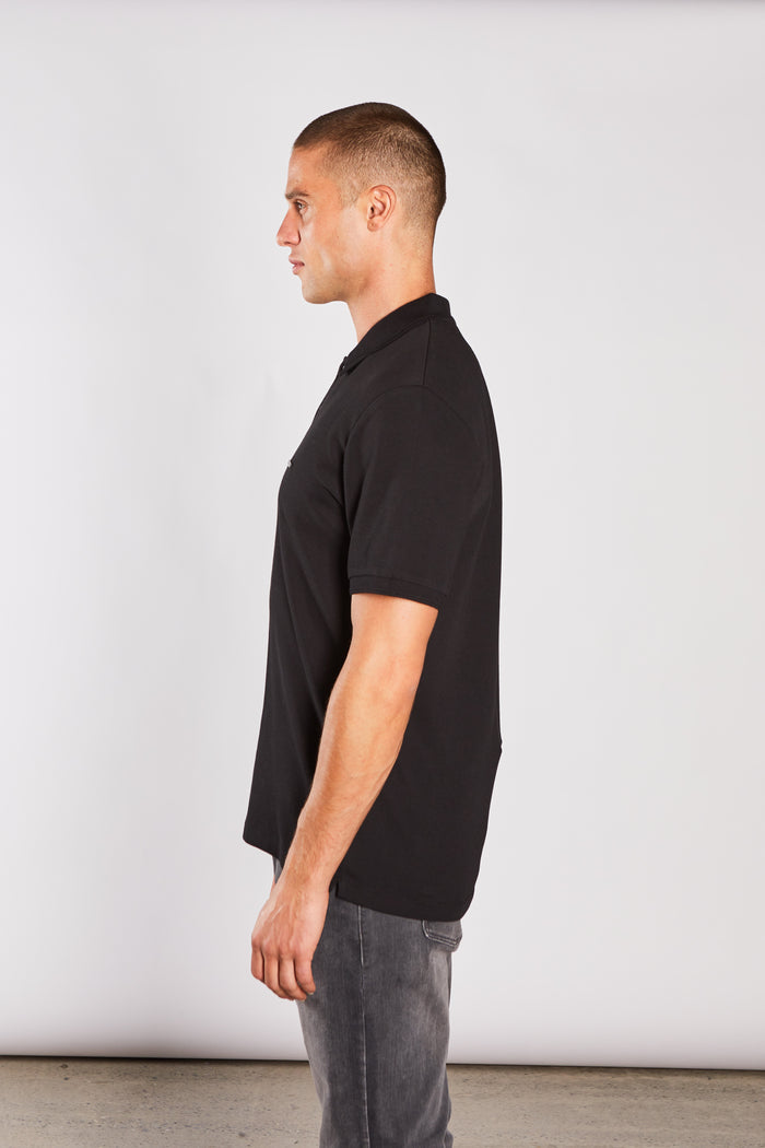 Dan Polo Shirt Black Tar