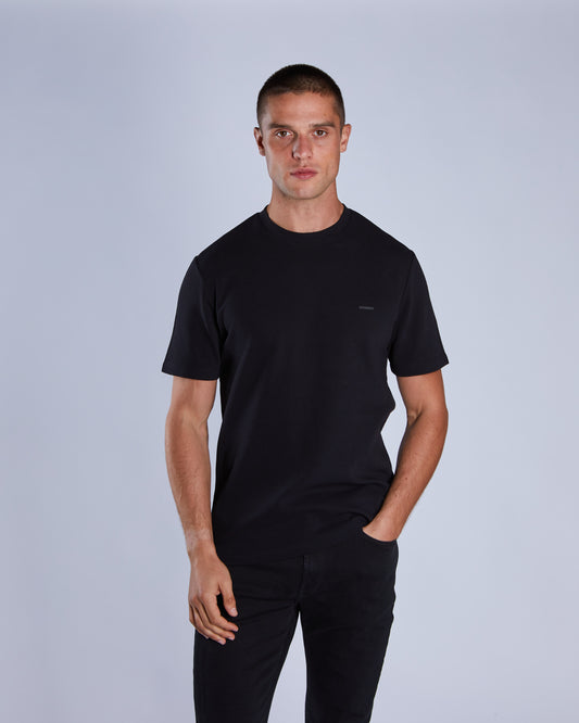 Davis Tee Black Tar