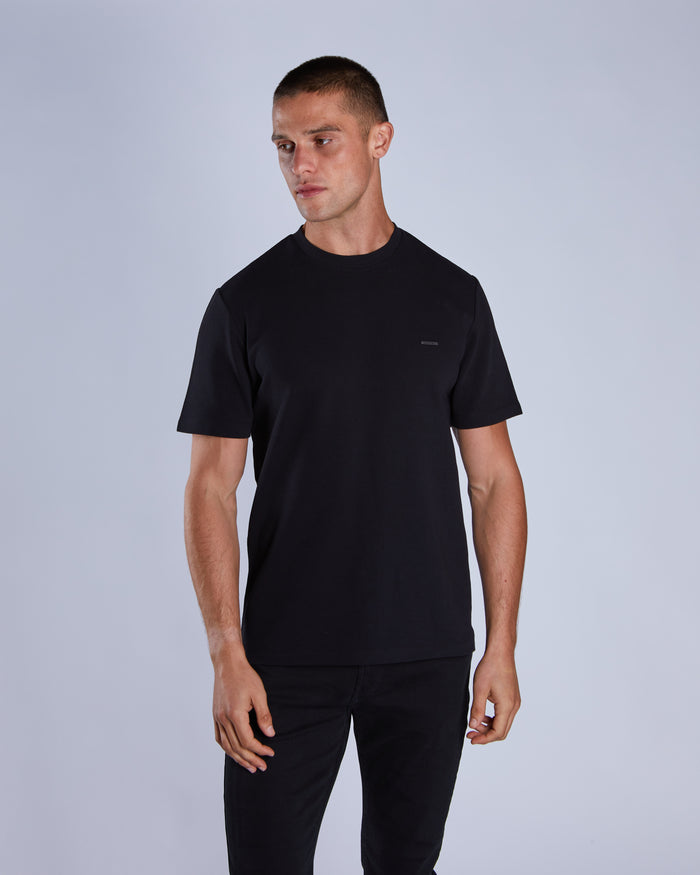 Davis Tee Black Tar