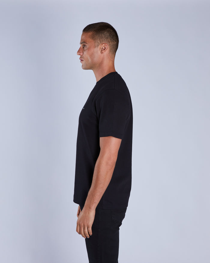 Davis Tee Black Tar
