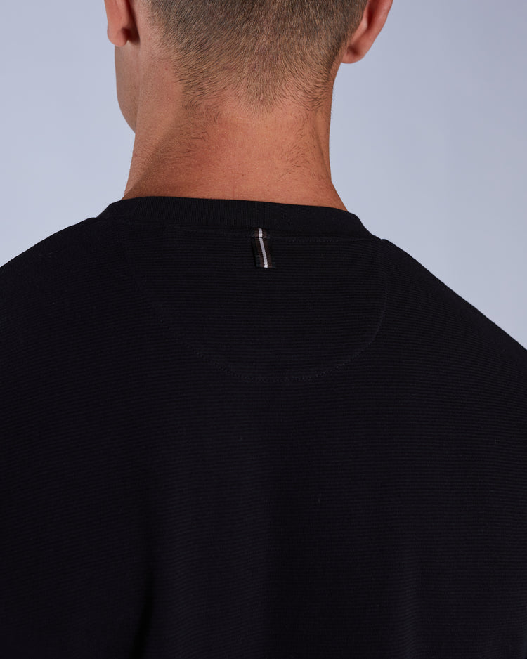 Davis Tee Black Tar