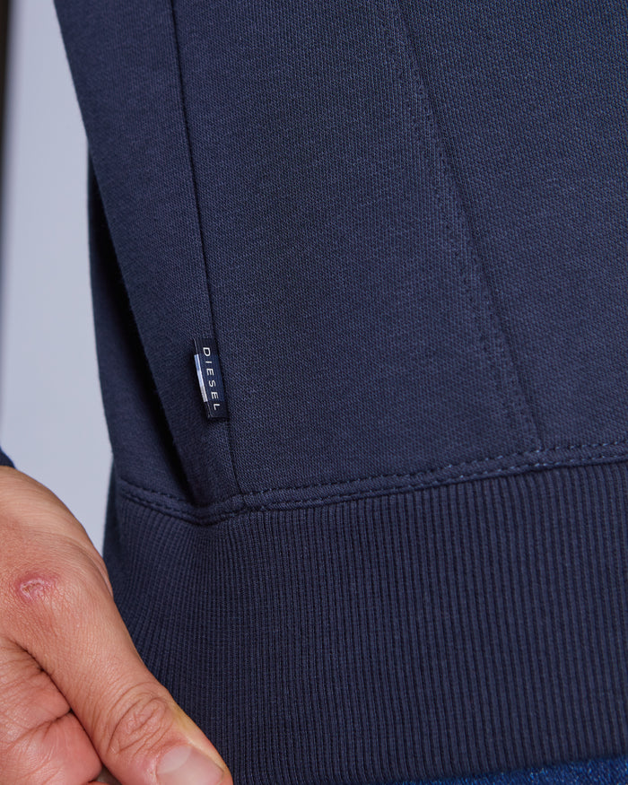Dax Half Zip Salute Navy