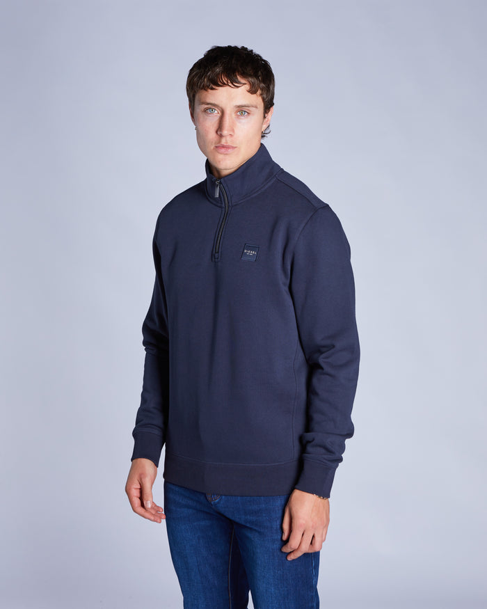 Dax Half Zip Salute Navy