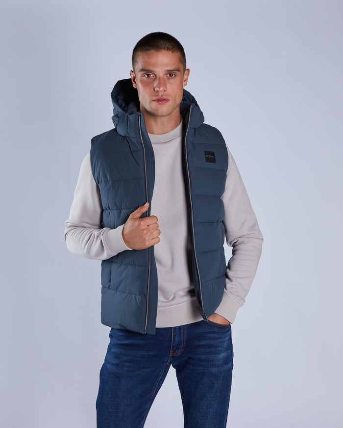 Dennis Gilet Petrol Blue