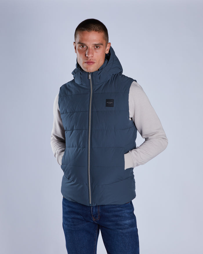 Dennis Gilet Petrol Blue