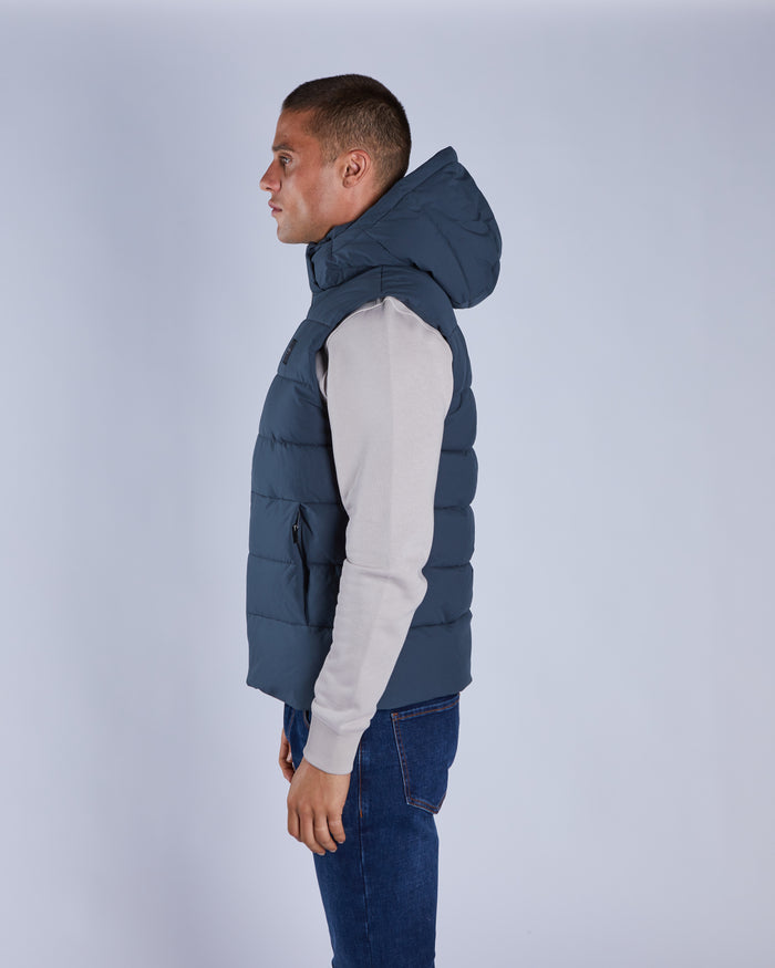 Dennis Gilet Petrol Blue