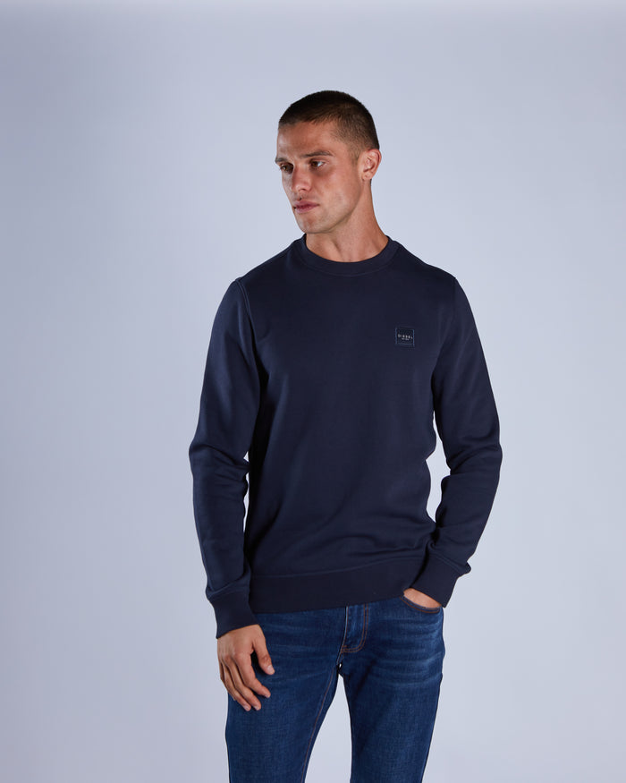 Devan Sweatshirt Salute Navy