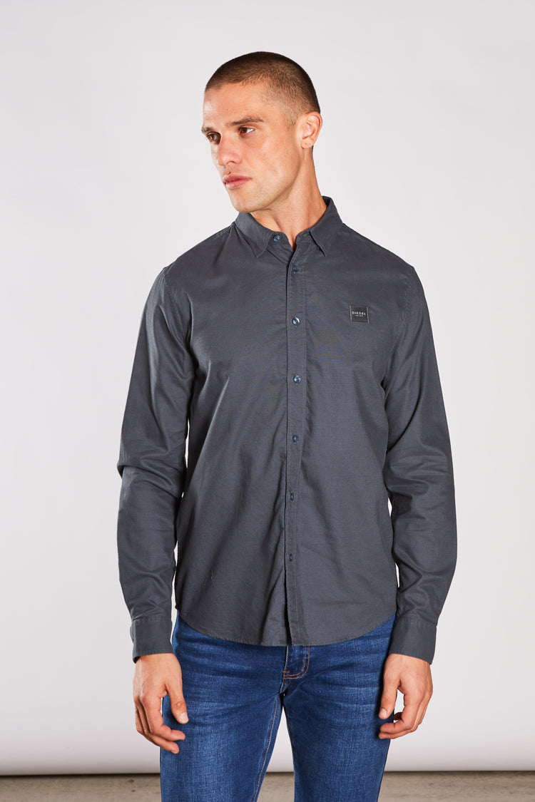 Devlyn Shirt Petrol Blue