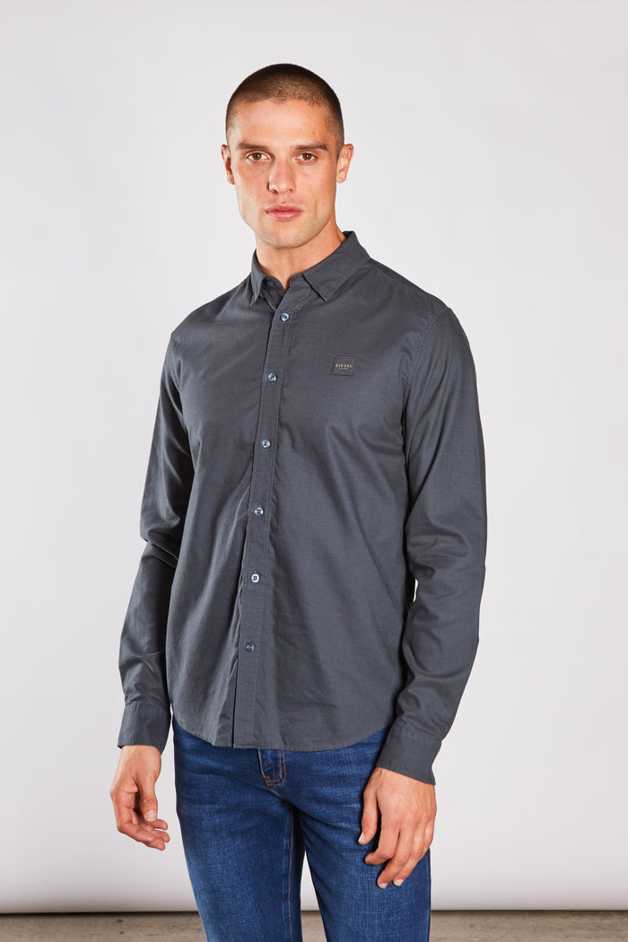 Devlyn Shirt Petrol Blue