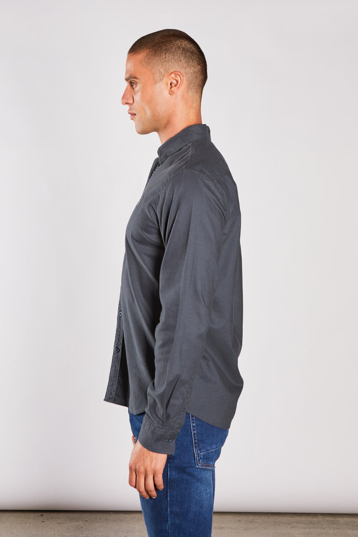 Devlyn Shirt Petrol Blue