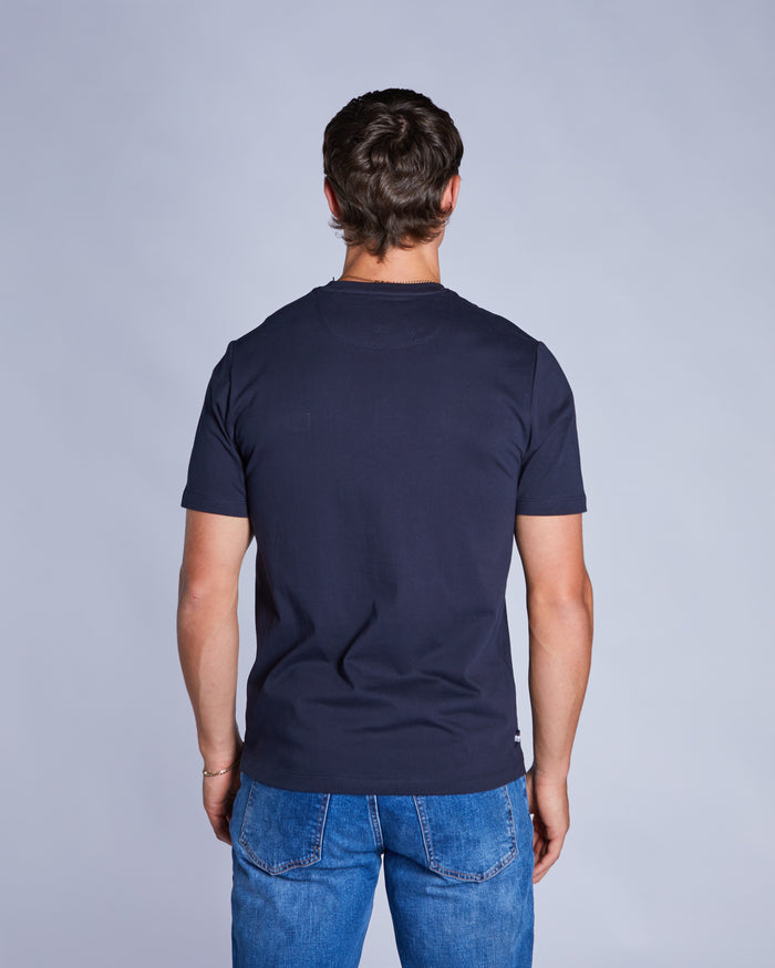 Devyn Tee Salute Navy