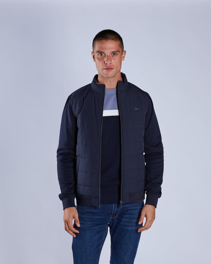 Diego Hybrid Jacket Midnight Blue
