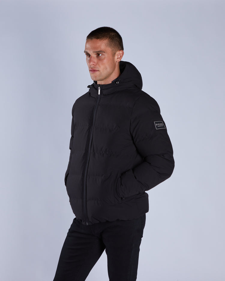 Dion Jacket Black Tar
