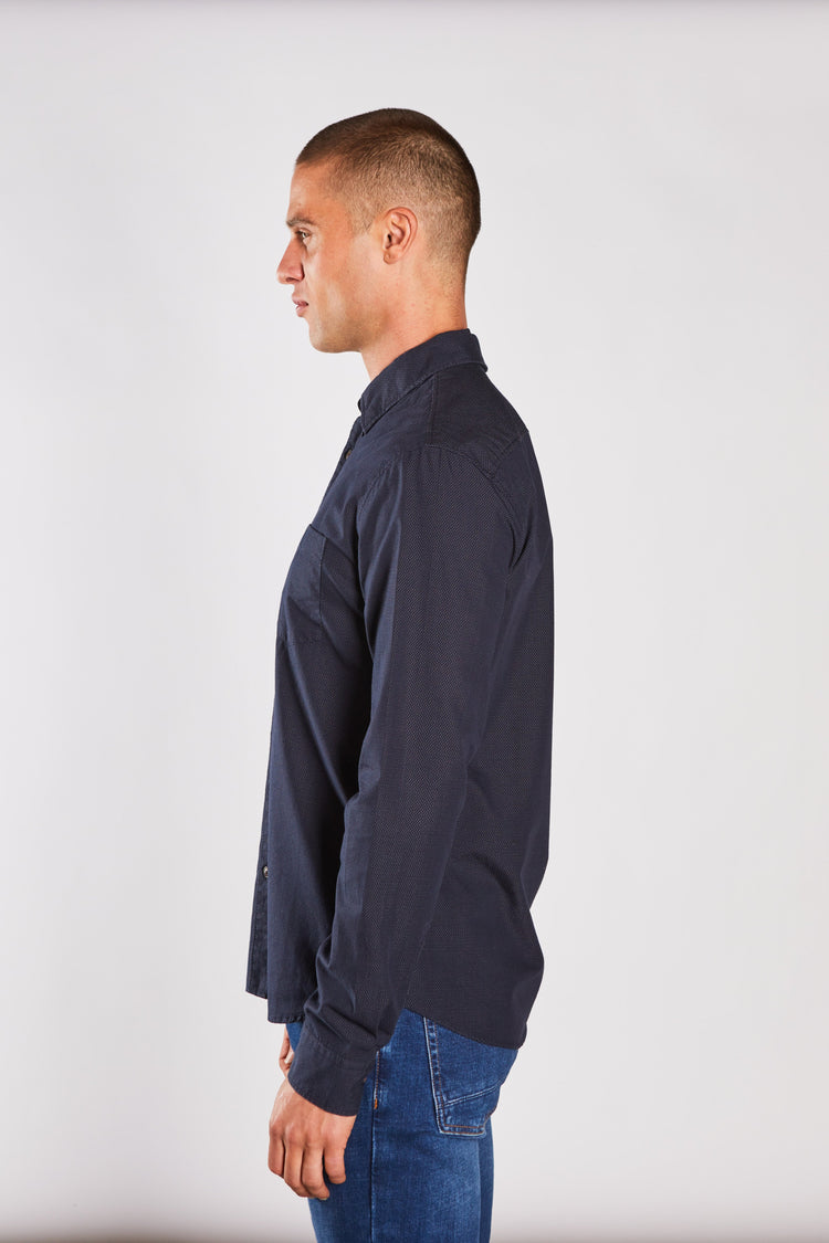 Dempsey Shirt Salute Navy