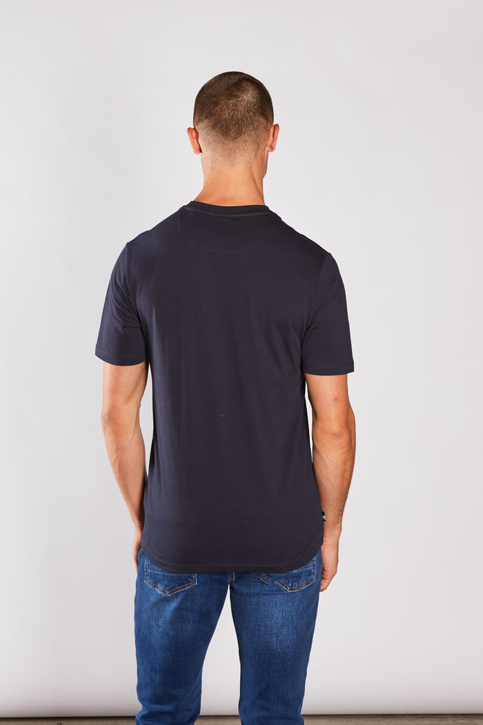 Duarte Tee Salute Navy