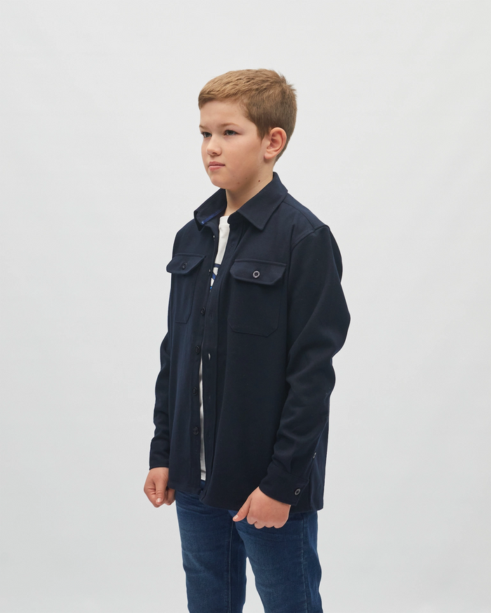 Duncan Overshirt Navy