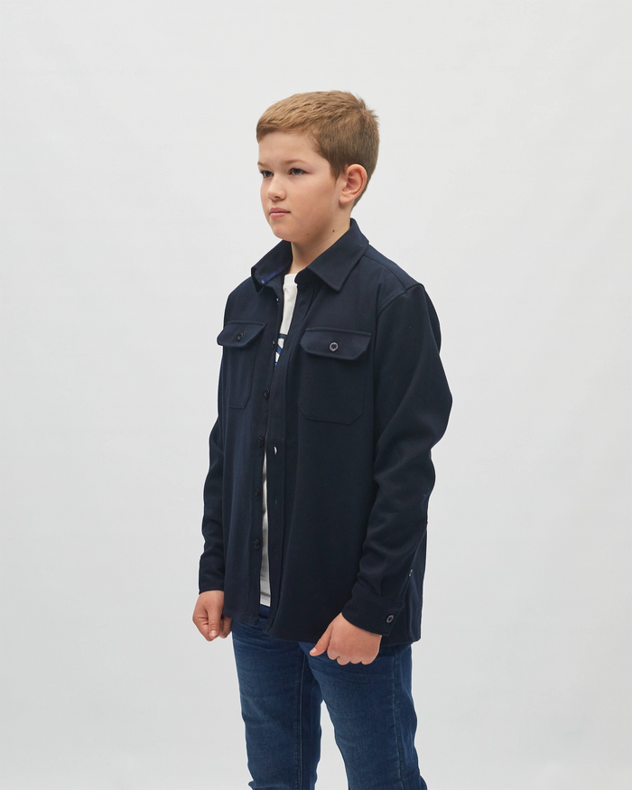 Duncan Overshirt Navy