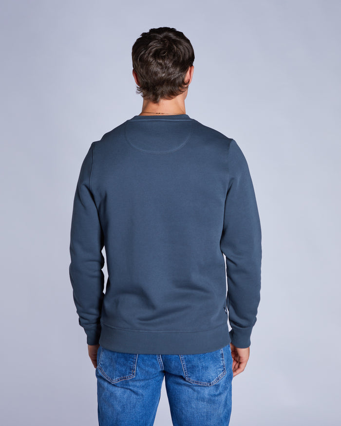 Durk Sweatshirt Petrol Blue