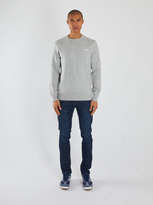 Dylan Round Neck New Grey Marl