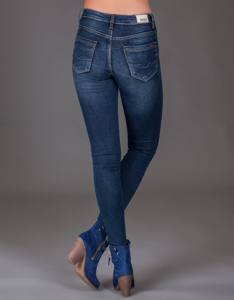 Annalise Classic Skinny Chalky Blue