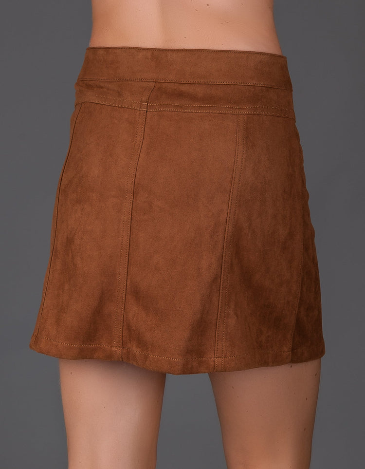 FRANCINE SKIRT SUEDE