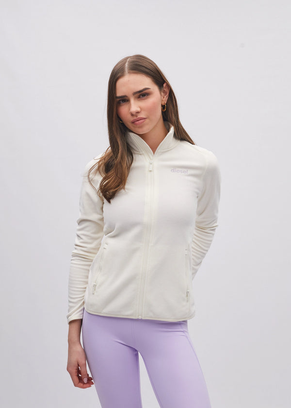 Edie Zipper Pearl Ivory