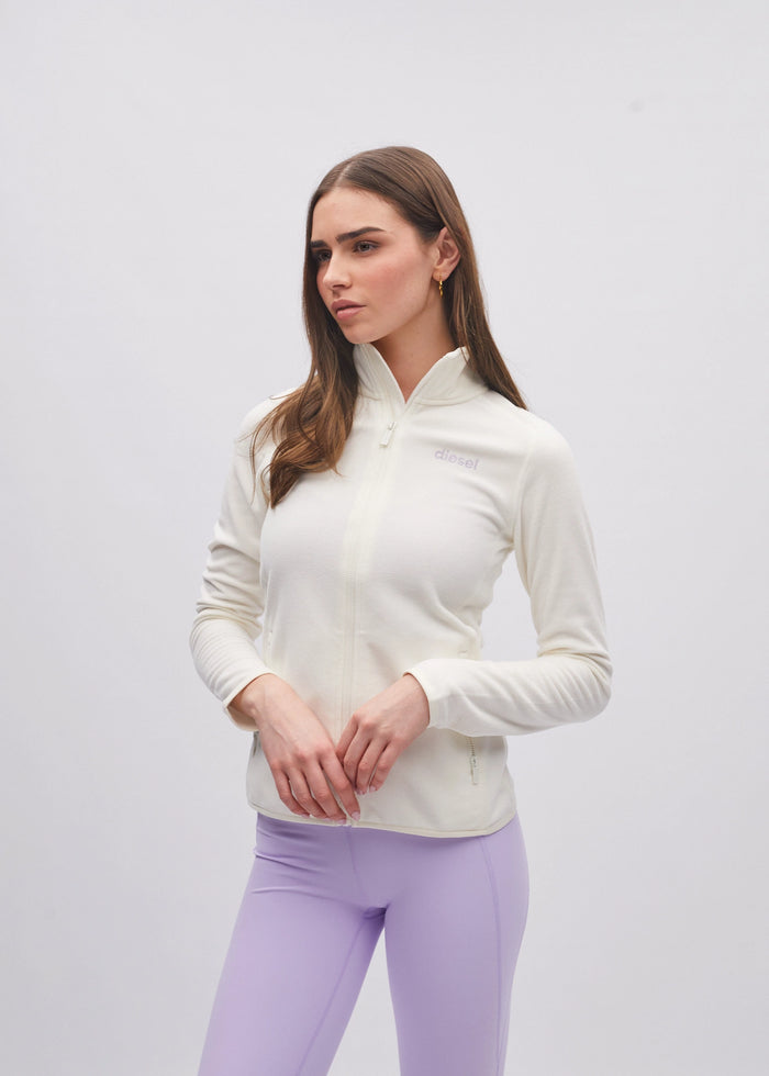 Edie Zipper Pearl Ivory