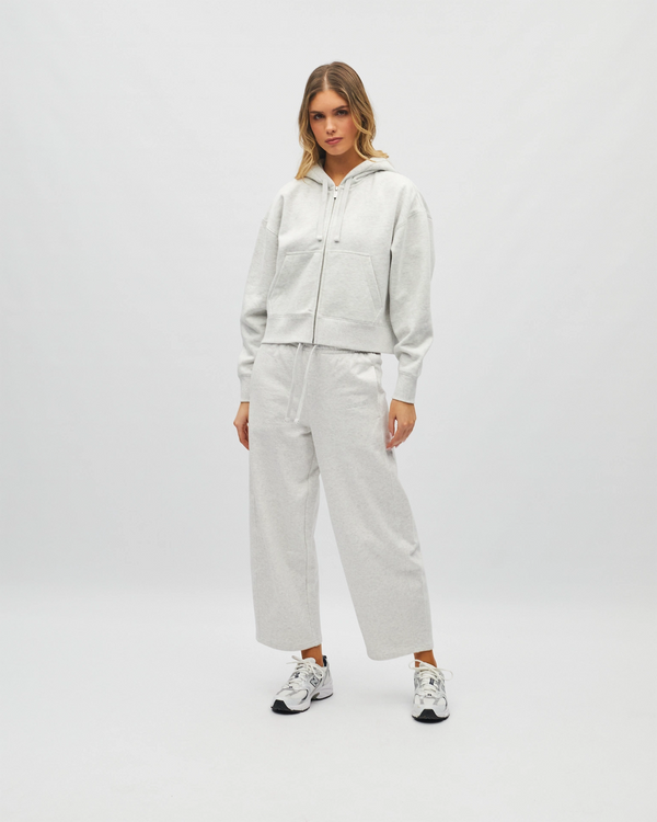 Ella Zipper Stone Marl