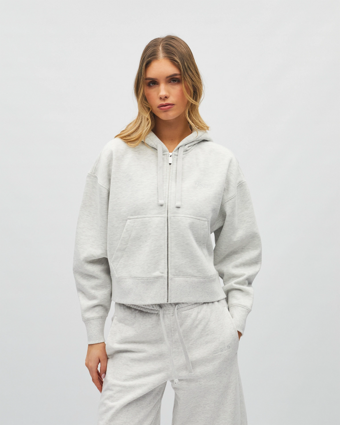 Ella Zipper Stone Marl