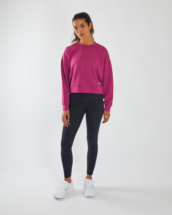 Ellie Sweatshirt Raspberry Rose