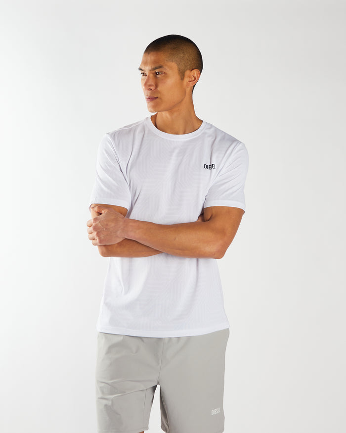Emery Tee Optic White