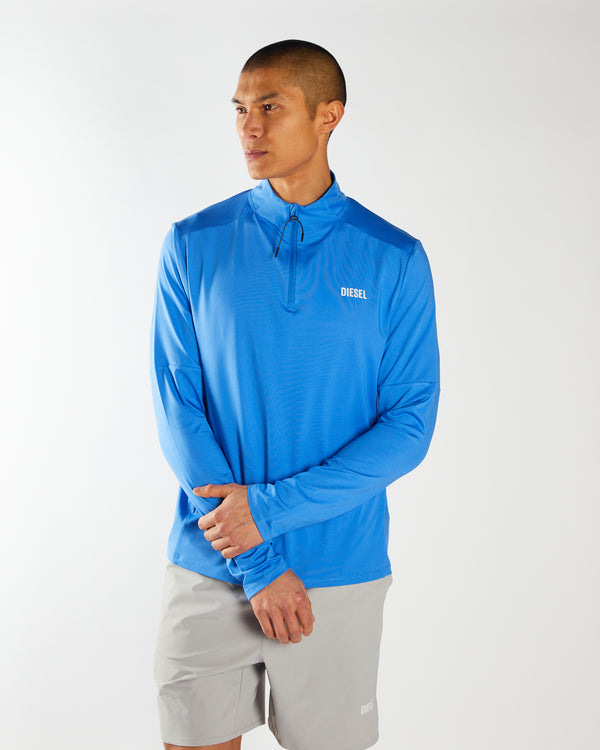 Ernest Half Zip Breezy Blue