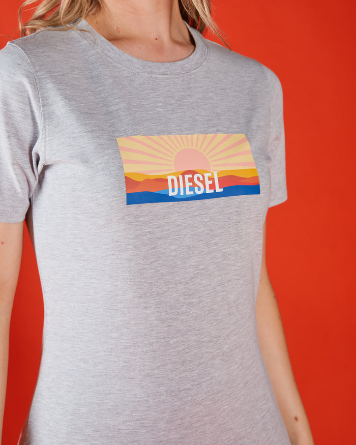 Exie T-Shirt Tranquil Grey Marl