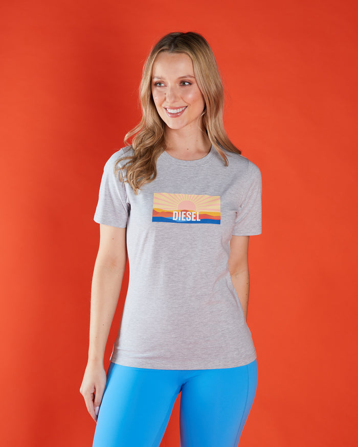 Exie T-Shirt Tranquil Grey Marl