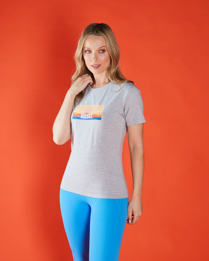 Exie T-Shirt Tranquil Grey Marl