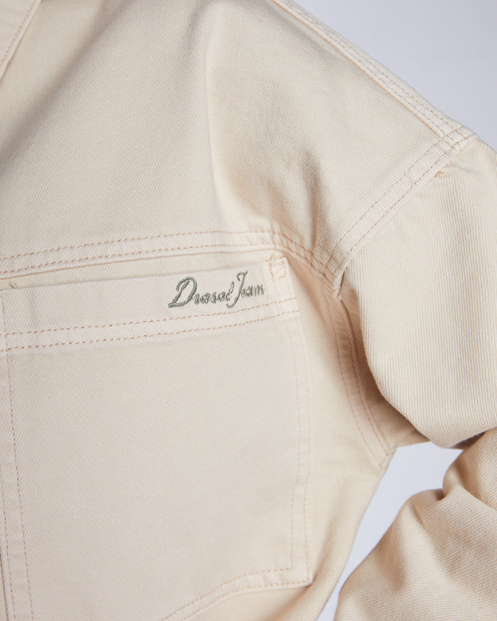 Fabrienne Denim Shirt Stone White