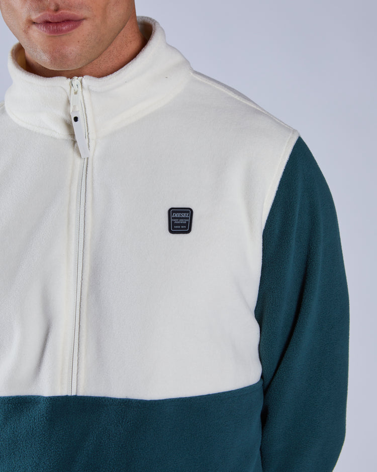 Fallon Fleece Half Zip College Green