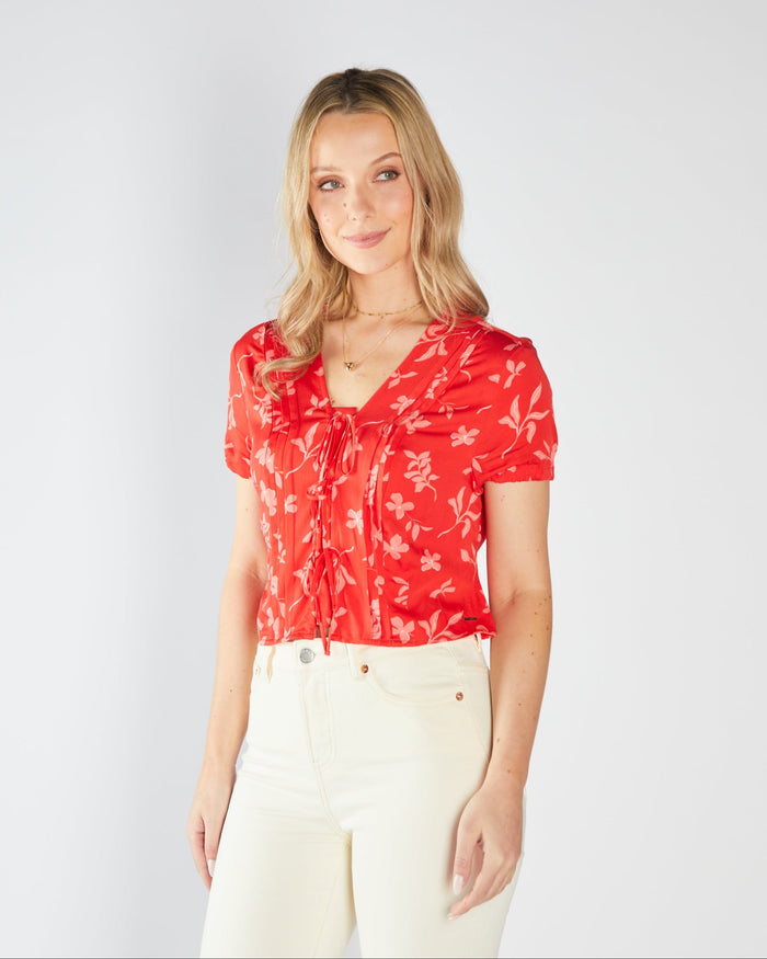 Felicity Top Red